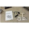 Image 4 : VonShef Manual Pasta Maker with Cutting Attachments, Clamp