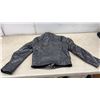 Image 6 : Vintage Honda Hondaline Leather Sports Wear Motorcycle Jacket, Size 38, Made in Canada, (Collar