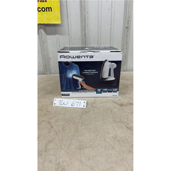 Rowenta X-Cel Steam Pocket Compact Steamer, 1150 Watts