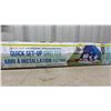Image 2 : Wild Land Quick Set-Up Shelter, UPF 50+ Sun Shelter With Clip-Up Porch and Zippered Windows