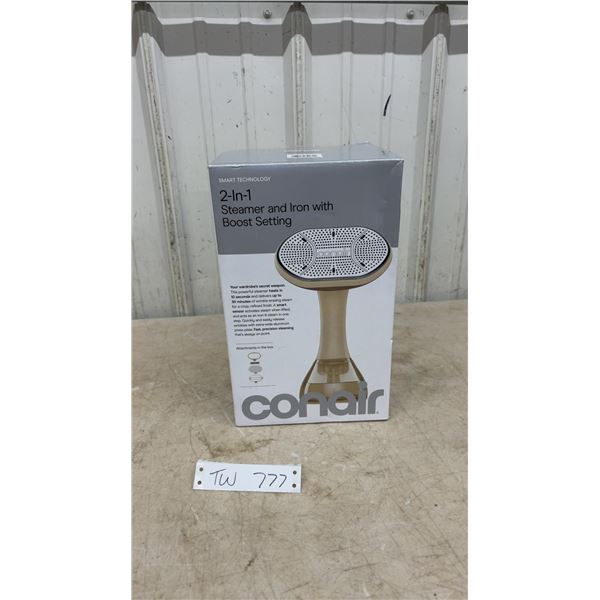 Conair 2-In-1 Steamer and Iron with Boost Setting and Smart Technology