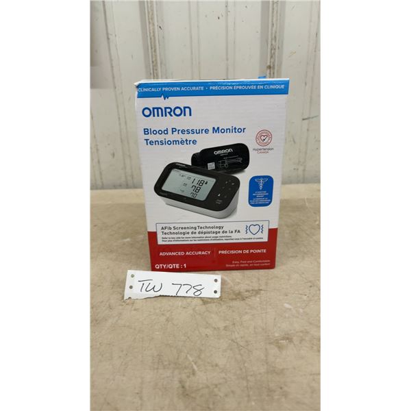 Omron Blood Pressure Monitor with AFib Screening