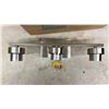 Image 2 : A1A9 3-Light Vanity Wall Light Fixture, 60W Type A