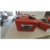 Image 2 : Three Outboard Motor Fuel Tanks: Quicksilver 3 Gal, Mariner, and Unbranded Tank with Hose