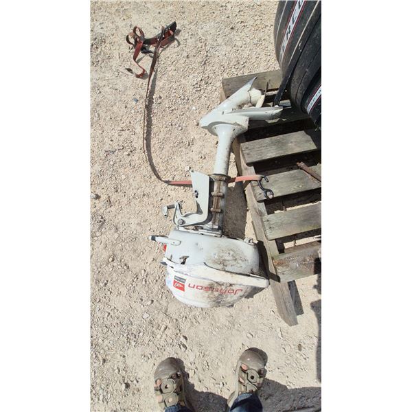 Johnson Sea Horse Outboard Motor, Approx. 3 HP