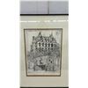 Image 6 : "Upper Fort Garry Gate" Framed Artist's Proof Etching by MacCampbell, 20 × 16”
