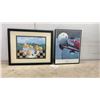 Image 1 : Two Framed Pictures, Largest 18 × 22”