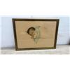 Image 4 : Pair of Vintage Bessie Pease Gutmann Framed Prints