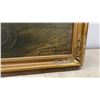 Image 2 : Framed Friedrich Heyser Tavern Scene Print, 24 × 30” and Framed Bas-Relief Cameo Portrait of a