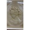 Image 8 : Framed Friedrich Heyser Tavern Scene Print, 24 × 30” and Framed Bas-Relief Cameo Portrait of a