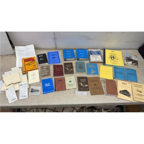Vintage Railway Manuals, Operating Guides, Rulebooks, VIA Rail Conductor Instructions