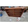 Image 1 : Wood Bookcase with Shelves 40”×60”×12”