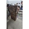 Image 2 : Canadian National Railways Stationery Stores 5-Drawer Wooden Filing Cabinet. 51”×15”×24”