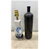 Image 6 : Vintage Glass Cloche, Table Lamp, Napkin Dispensers, Bowling Trophy, Ice Bucket
