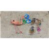 Image 7 : Vintage Glass Cloche, Table Lamp, Napkin Dispensers, Bowling Trophy, Ice Bucket