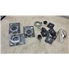 Image 5 : Assorted Vehicle Lights Including Grote LED Markers, Amber Clearance Lamps, Tail Lights