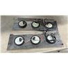 Image 4 : Peterbilt 379 LED Light Bars and Trim, Stainless Panels with 4” Round and Oval Markers