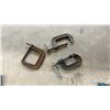 Image 8 : Assorted Metal Hose Clamps, C- Clamps, Power Torque Trailer Hook-Up Assemblies and Wiring