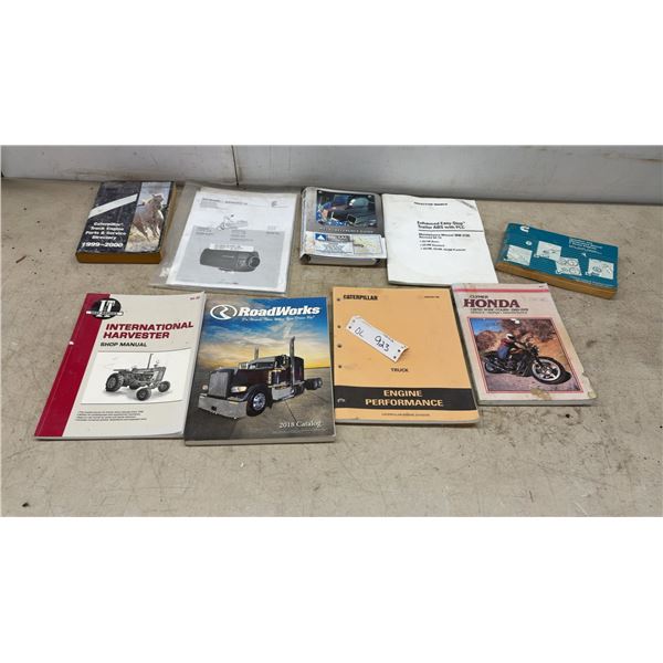 International Harvester IH-32 Shop Manual, RoadWorks 2018 Catalog, Clymer Honda CB750