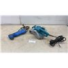 Image 1 : Mastercraft 3/8” Corded Right Angle Drill and Makita 9031 Belt Sander