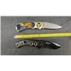 Image 3 : Assortment of Folding Pocket Knives, Tactical Folders and Fixed-Blade Hunting Knife With Sheath 12