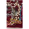 Image 4 : Assorted Costume Jewelry Lot Including Beaded and Chain Necklaces, Pendants, Earrings