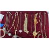 Image 7 : Assorted Costume Jewelry Lot Including Beaded and Chain Necklaces, Pendants, Earrings