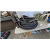 Image 5 : Prio 80 Water Pump, Rolled Blue Hose, and Green Bin with Rolled Canvas Hoses