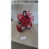 Image 1 : Craftsman Air Compressor with Red Coiled Hose, Pressure Gauges, 3 gallon