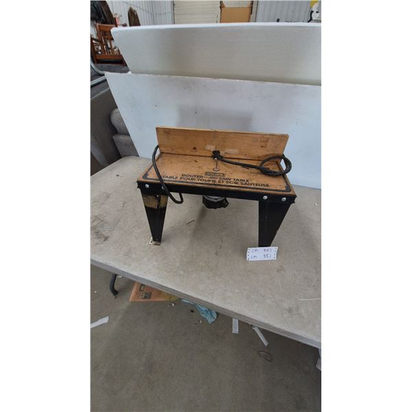 Craftsman Router-Jig Saw Table with Router and Power Cord