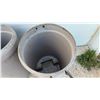 Image 5 : Three Rubbermaid Garbage Cans and 2 Lids