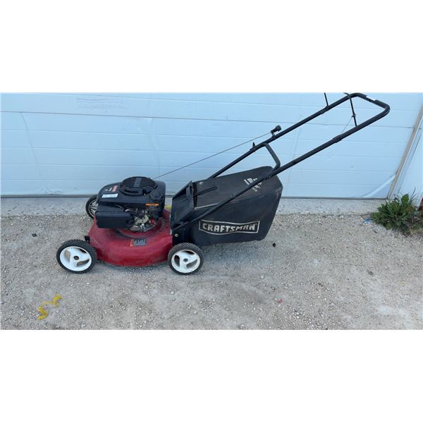Craftsman Push Lawn Mower with Kohler OHV Engine and Dust-Blocker Grass Bag