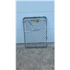 Image 1 : Galvanized Chain-Link Fence Gate, 45 × 34”