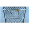 Image 3 : Galvanized Chain-Link Fence Gate, 45 × 34”