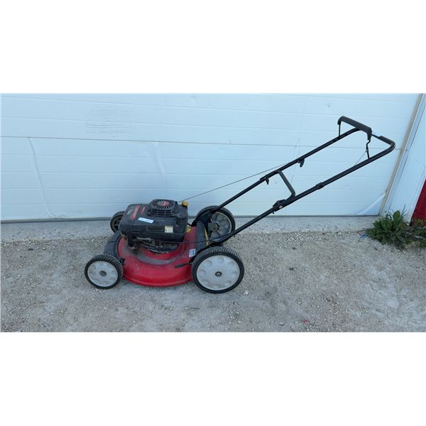 Troy-Bilt TB547 Walk-Behind Push Lawn Mower with 5.5 Horsepower Quantum Engine