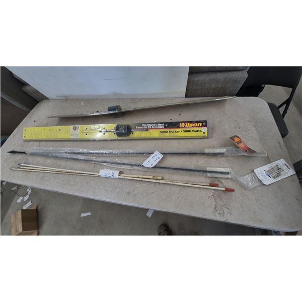 Wilson 5000 Trucker CB Antenna, 2 Antennas, and 3 CB Antennas