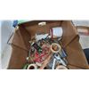 Image 5 : Assorted Shop Supplies: Face Shield, Work Light, Sanding Drums, Tapes, Clamps