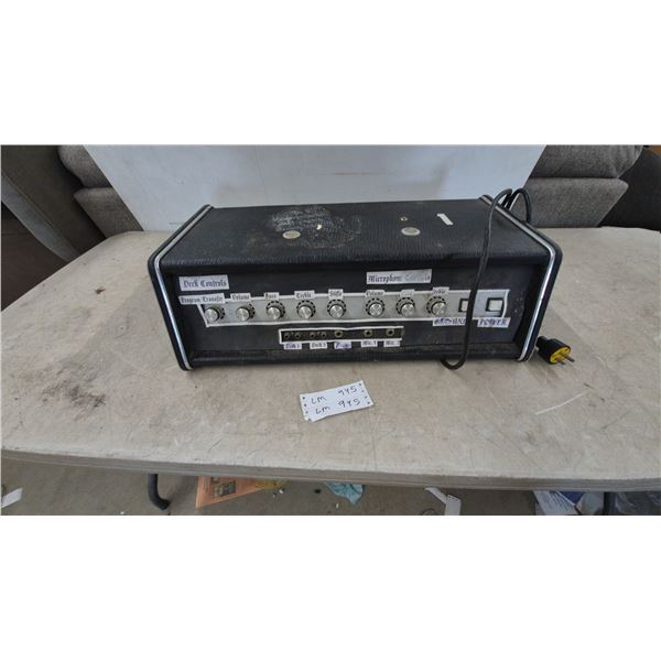 Wort Bolt Power Module Kit and Amplifier with Deck and Microphone Controls