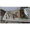 Image 1 : Assorted Hand Tools: Claw Hammer, Screwdrivers, Chisels, Files, Auger Bits