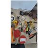 Image 5 : Assorted Screwdrivers, Pliers, Wrenches, Sanding Belts, Ear Protection