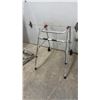 Image 3 : Two-Wheel Folding Walker and Drive Medical TriGuide Four-Wheel Rollator Walker with Seat