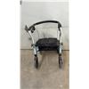 Image 4 : Two-Wheel Folding Walker and Drive Medical TriGuide Four-Wheel Rollator Walker with Seat