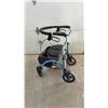 Image 5 : Two-Wheel Folding Walker and Drive Medical TriGuide Four-Wheel Rollator Walker with Seat