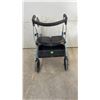 Image 6 : Two-Wheel Folding Walker and Drive Medical TriGuide Four-Wheel Rollator Walker with Seat