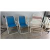 Image 1 : Three Folding Outdoor Chairs