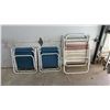 Image 8 : Three Folding Outdoor Chairs