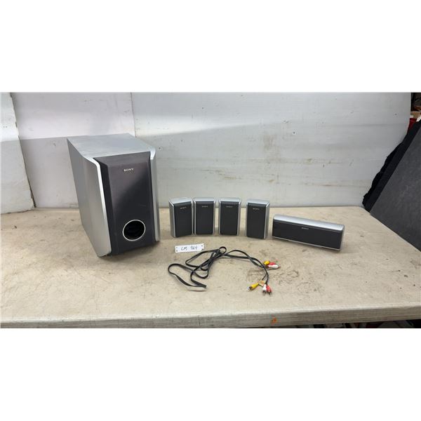 Sony 5.1 Channel Home Theater Speaker System with Subwoofer and SS-TS51 Satellite Speakers