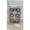Image 1 : New Commercial Electric 3” Recessed Lighting Kit, 6-Pack, Brushed Nickel Trim