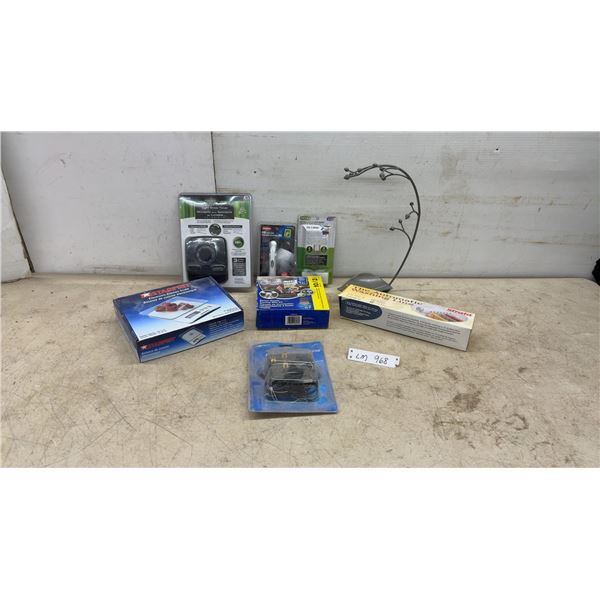 Kitchen Scale, Light Show Timer, Card Reader, Cooling Mist Kit, Washing Line