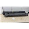 Image 1 : Rolls of Black Landscaping Weed Barrier Fabric 45” Wide and Metal Window Screen, 47” Wide